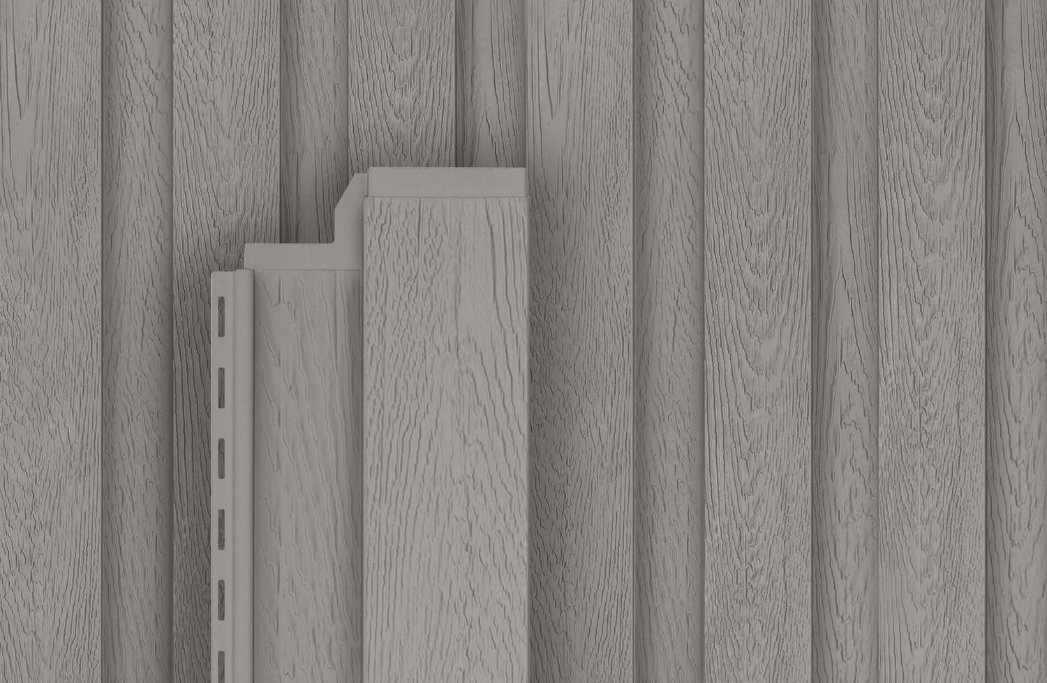 Фасадная панель Hokla S-Lock Скандинавия, туманный фьорд