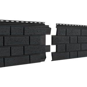 Фасадная панель Stone House S-Lock Клинкер-Нордик, графитовый